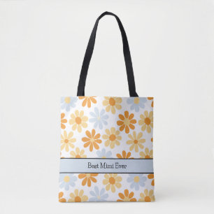 Tote Bag Boho Daisy Meilleur Mimi Jamais