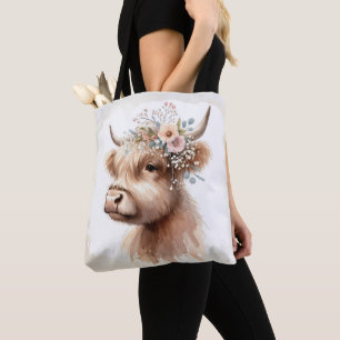 Tote Bag Boho Highland