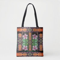 Boho Vibrant Digital 3D Floral Élégance élégant