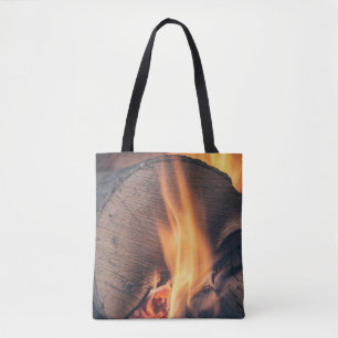 Tote Bag Bois au feu
