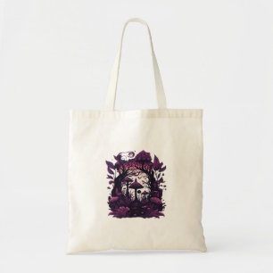 Tote Bag Bois de champignons Whimsigoth Witchy sérigraphie 