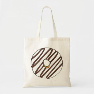 Tote Bag Bois de noix de beigne de beigne de Zèbre au choco