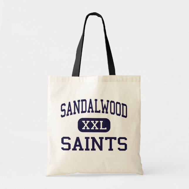 Tote Bag Bois de santal - saints - haut - Jacksonville la (Devant)