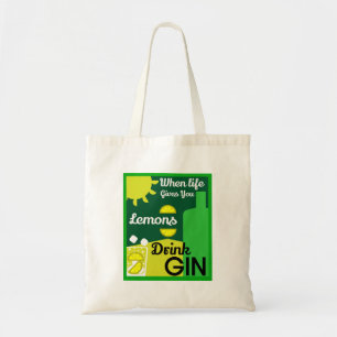 Tote Bag Boissons Gin Love Gin Décor Service de barre