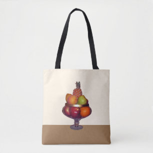 Tote Bag Bol de fruits avec socle