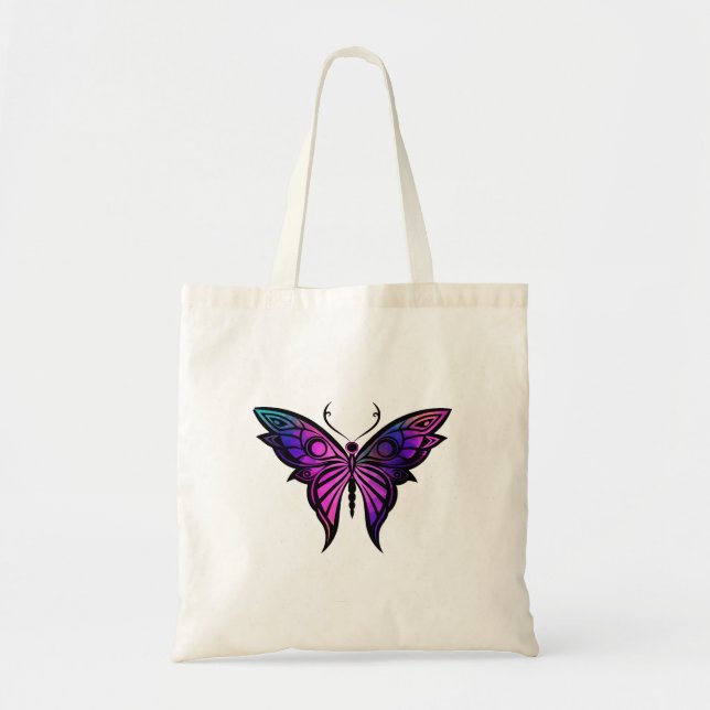 Tote Bag Bolsa Econômica Borboleta Mística (Devant)