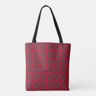 Tote Bag Bolso mandala en rojo by megyarsh