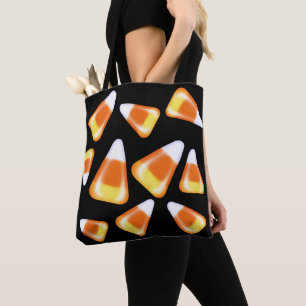 Tote Bag Bonbons d'Halloween motif, gâteries amusantes de b