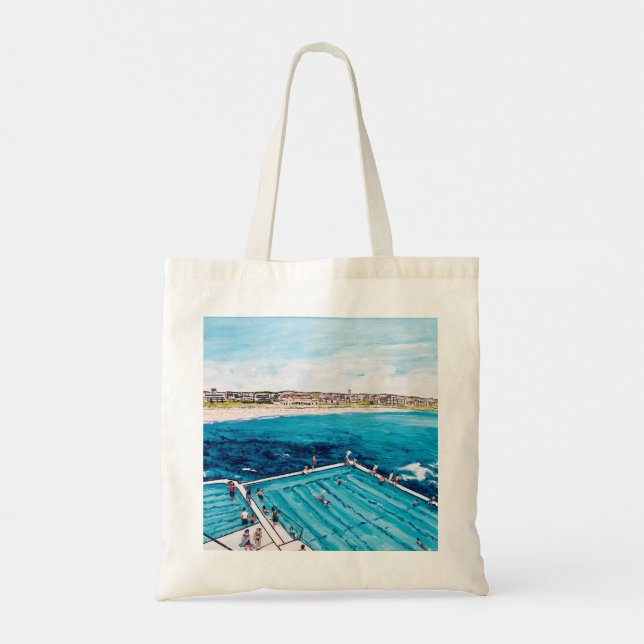 Tote Bag Bondi-Icebergs été (Dos)