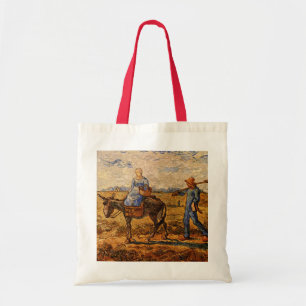 Tote Bag Bonjour, Couple paysan par Vincent van Gogh