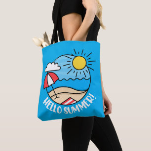 Tote Bag Bonjour été 2