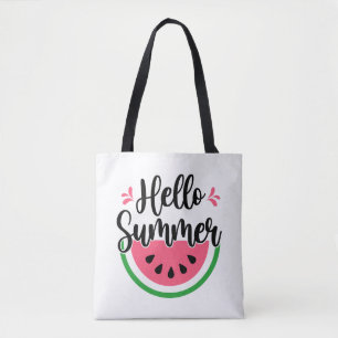 Tote Bag Bonjour Watermelon été