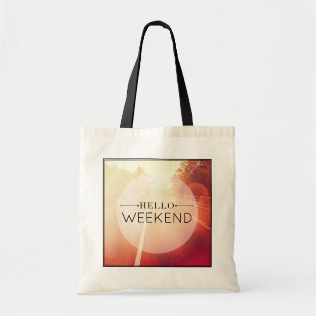 Tote Bag Bonjour week-end 3 (Devant)