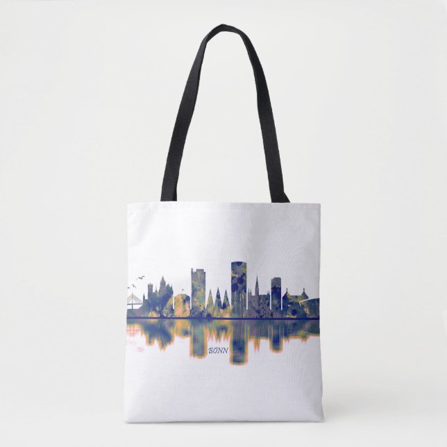 Tote Bag Bonn Skyline (Devant)