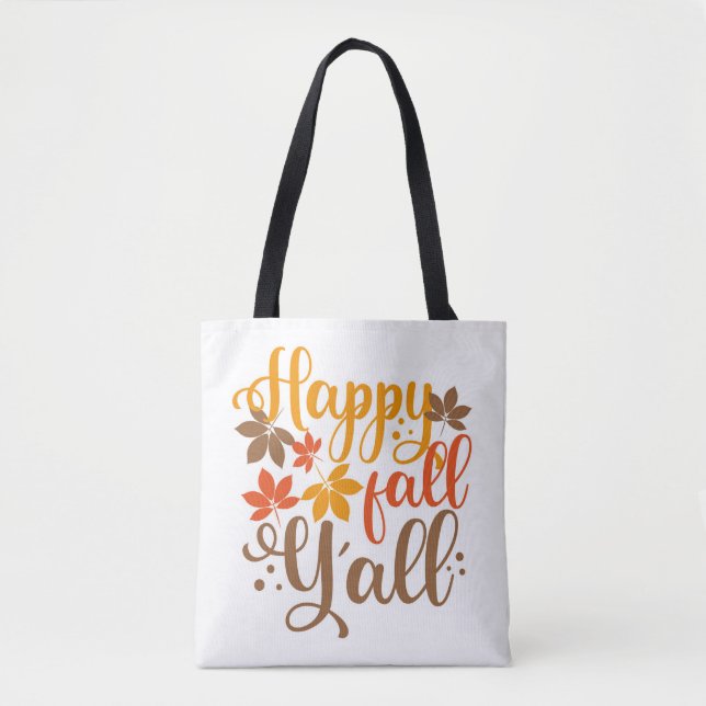 Tote Bag Bonne Chute à tous (Devant)