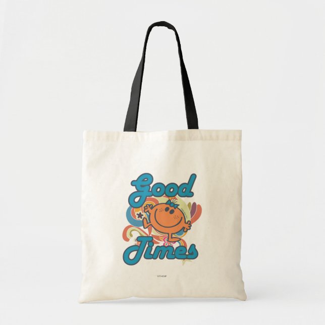 Tote Bag Bonnes Heures Avec Little Miss Fun (Devant)