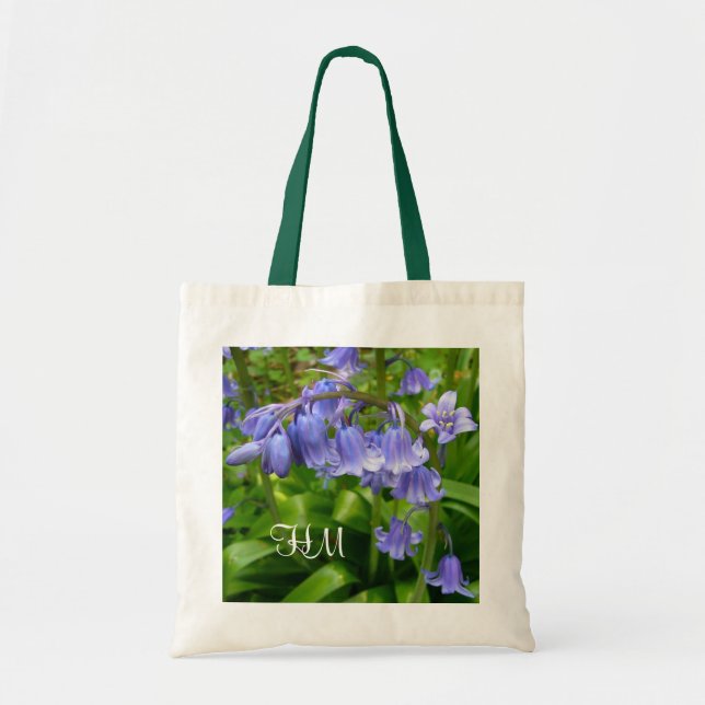 Tote Bag Bonnie Bluebell Avec Monogramme (Devant)
