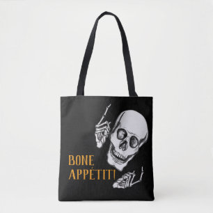 Tote Bag Boo Happy Halloween Funny Skull plaisanter
