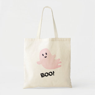 Tote Bag Boo Sweet Rose Ghost Halloween
