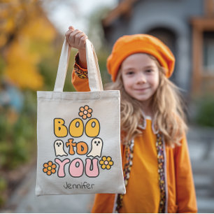 Tote Bag Boo to You Personnalisé Halloween