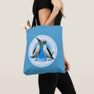 Tote Bag Boobies aux pieds bleus