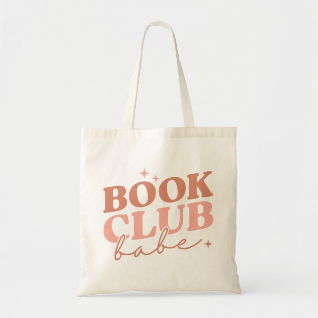 Tote Bag Book Club Babe (Devant)