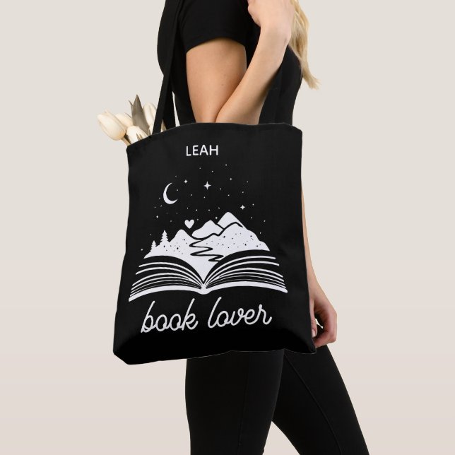 Tote Bag Book Lover Fantasy Romance Adventure (De près)