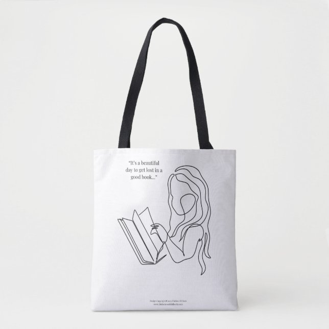Tote Bag Book Lover Fourre-tout (Devant)