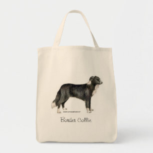 Tote Bag Border Collie