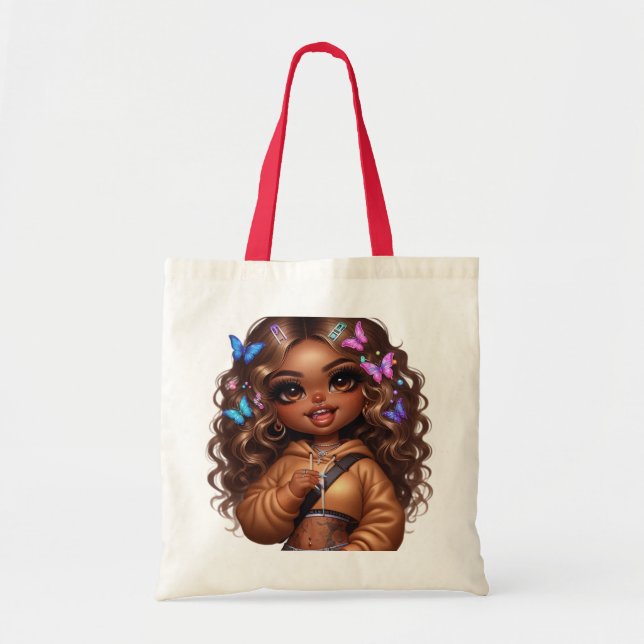Tote Bag Born To Shine CHIBI DOLL (Devant)