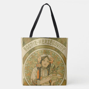 Tote Bag Bosnie-Herzégovine par Alphonse Mucha (1900)