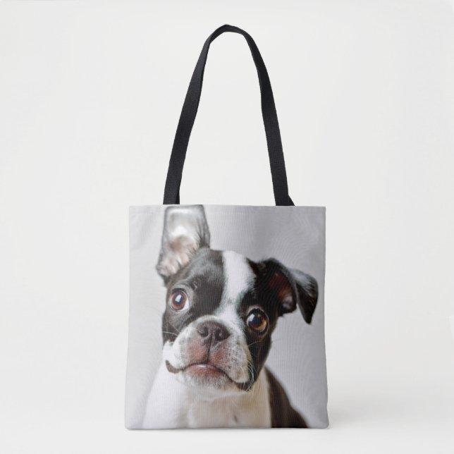 Tote Bag Boston Terrier (Devant)