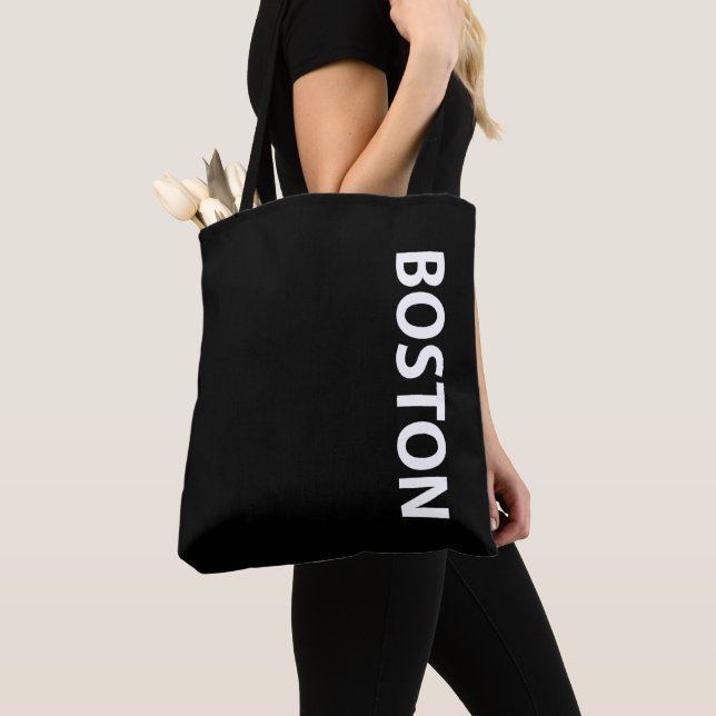 Tote Bag Boston USA (De près)