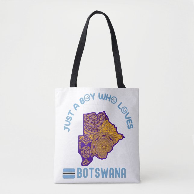 Tote Bag Botswana Afrique (Devant)