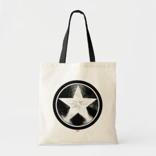 Tote Bag Bouclier Grunge Captain America