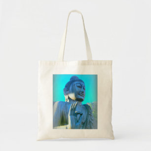 Tote Bag bouddha bleu