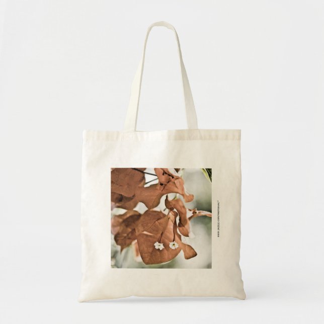 Tote Bag Bougainvilliers rouges (Devant)