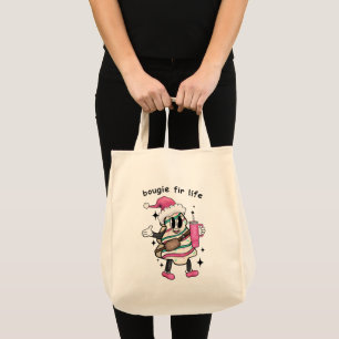 Tote Bag Bougie Fir Life, Boujee Christmas Tree, Cadeau de 