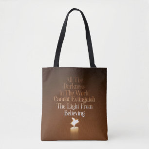 Tote Bag Bougie Flamme de Cochon Volant