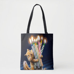 Tote Bag Bougies d'anniversaire de Tamia