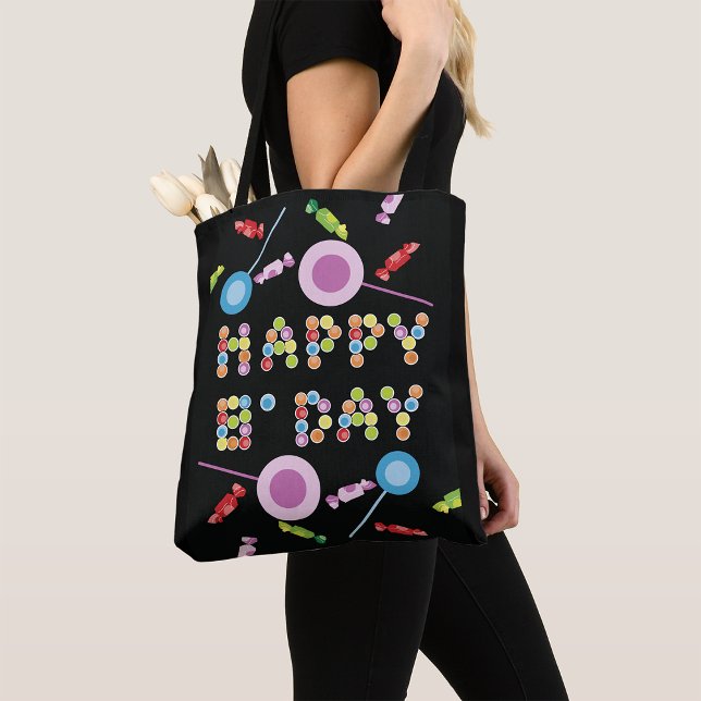 Tote Bag Bougies de voeux d'anniversaire (Créateur téléchargé)
