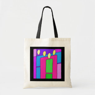 Tote Bag Bougies d'hiver Fourre-tout