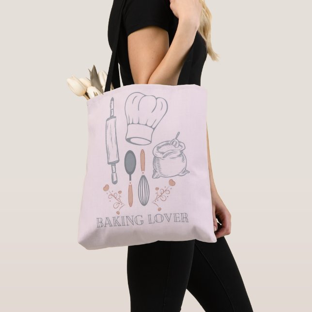 Tote Bag boulangerie (De près)