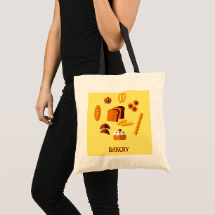 Tote Bag Boulangerie Pâtisseries et sucreries à thème
