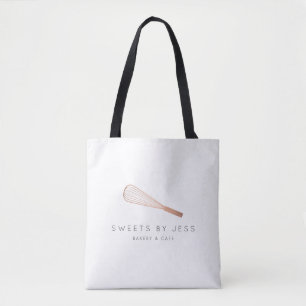 Tote Bag Boulangerie rose Gold Whisk