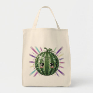 Tote Bag Boule de disco pastèque mignonne