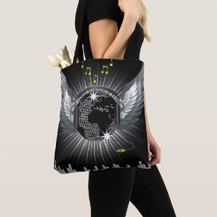 Tote Bag Boule Disco Avec Ailes