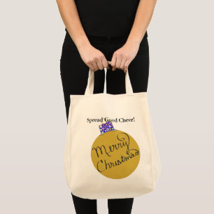 Tote Bag Boule Ornament Or