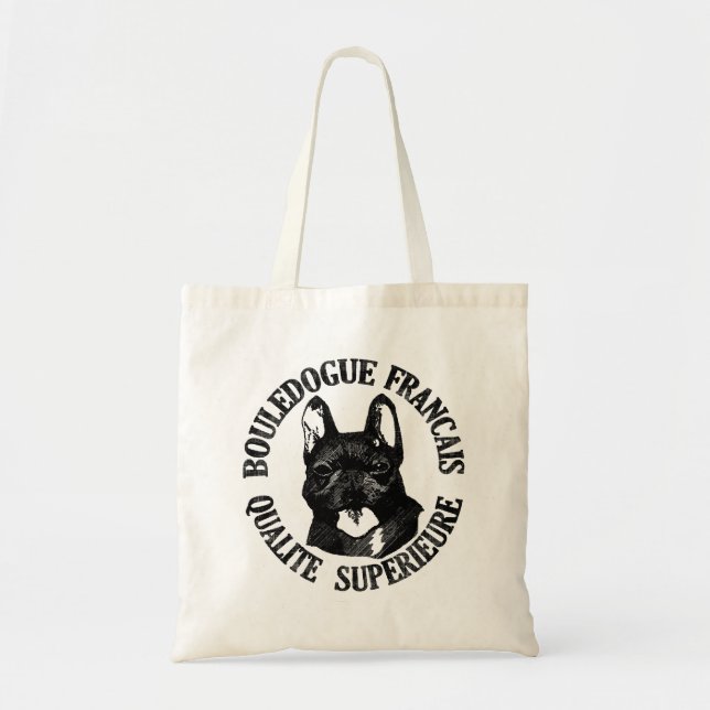 Tote Bag Bouledogue Francais (Devant)