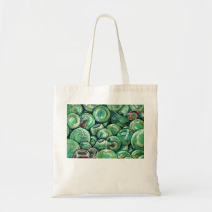 Tote Bag Boules de Noël vertes